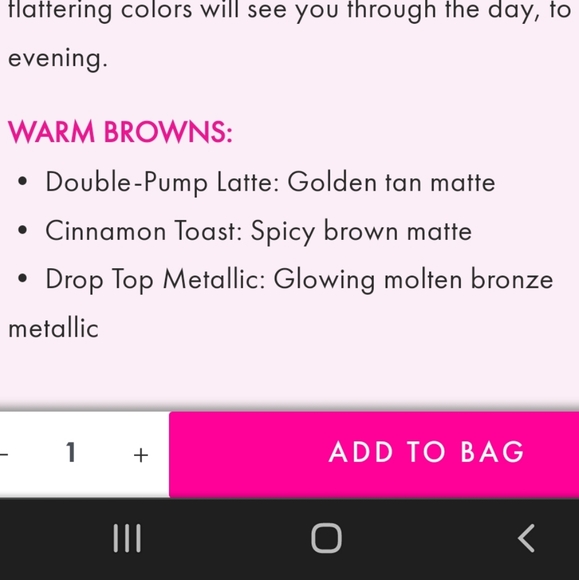 NIB HUDA BEAUTY Mini Matte & Metal Melted Shadows in Warm Browns - Picture 10 of 12